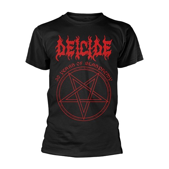 Cover for Deicide · 30 Years of Blasphemy (T-shirt) [size M] [Black edition] (2021)