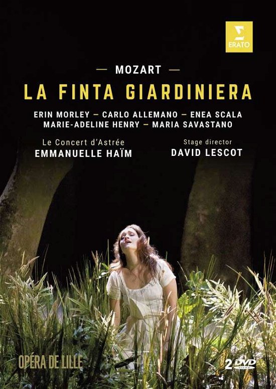 Cover for Wolfgang Amadeus Mozart · La Finta Giardiniera (DVD) (2015)