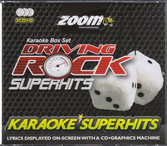 Karaoke Superhits: Driving Rock Superhits Box Set (CD+G) - Zoom Karaoke - Musikk - ZOOM KARAOKE - 0842705057459 - 12. januar 2022
