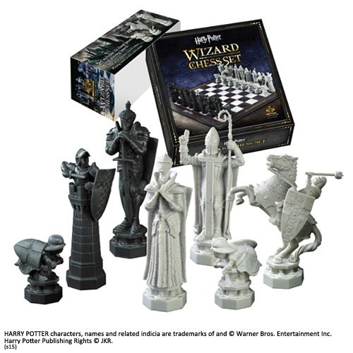 Wizard Chess Set - Harry Potter - Jeu de société - NOBLE COLLECTION UK LTD - 0849421002459 - 2023