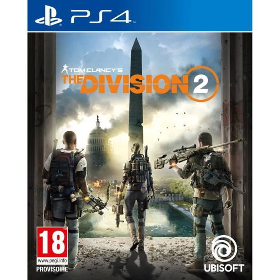 Cover for Ps4 · Tom Clancys The Division 2  FR PS4 (PC)