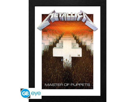 Cover for Metallica: GB Eye · Master Of Puppets (Framed Print 30X40 / Stampa In Cornice) (MERCH)