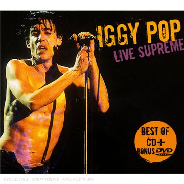 Live Supreme - Iggy Pop - Musiikki - REVEN - 3700403557459 - keskiviikko 15. elokuuta 2018