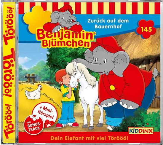 Cover for Benjamin Blümchen · Folge 145:zurück Auf Dem Bauernhof (CD) (2020)