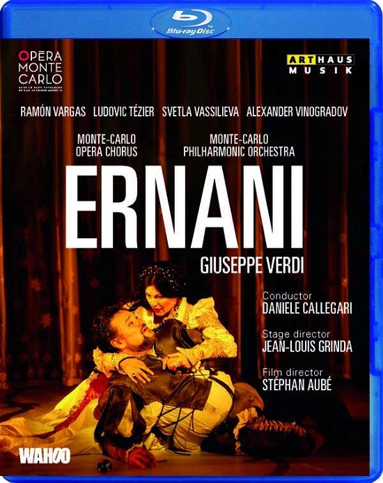 Cover for Verdi / Vargas / Callegari · Ernani (Blu-ray) (2017)