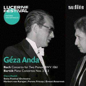 Cover for Geza Anda · J.s.bach: Concerto for 2 Pianos &amp; Bartok:piano Concerto No.2&amp;3 (CD) [Japan Import edition] (2022)