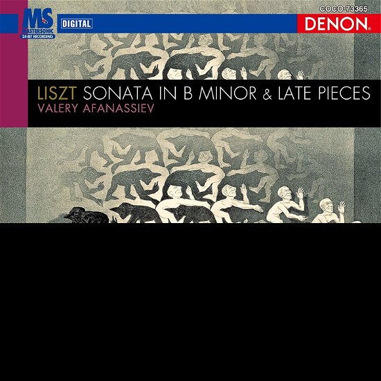 Cover for Valery Afanassiev · Liszt: Piano Sonata In B Minor (CD) (2014)