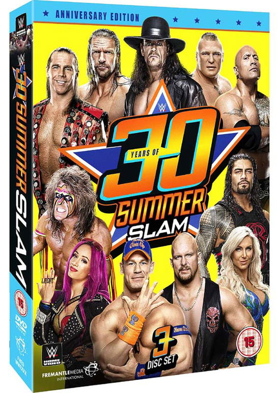 Wwe: 30 Years of Summerslam - Wwe 30 Years of Summerslam - Elokuva - FREMANTLE/WWE - 5030697040459 - maanantai 27. elokuuta 2018