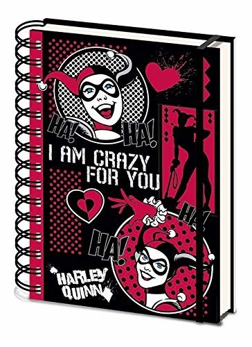 Cover for Notebook · A5 Harley Quinn I Am Crazy For You (Book) (2020)