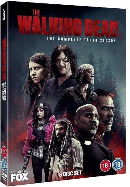 Cover for The Walking Dead: Season 10 (DVD) (2021)