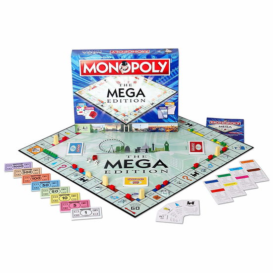 Monopoly The Mega Edition Boardgames - Monopoly The Mega Edition Boardgames - Brettspill - ABGEE - 5053410002459 - 