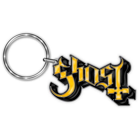 Ghost Keychain: Logo (Die-Cast Relief) - Ghost - Produtos - Unlicensed - 5055339734459 - 28 de outubro de 2019