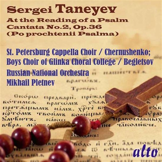 Taneyev At The Reading Of A Psalm - Russian N.o / Pletnev - Music - ALTO - 5055354414459 - June 11, 2021