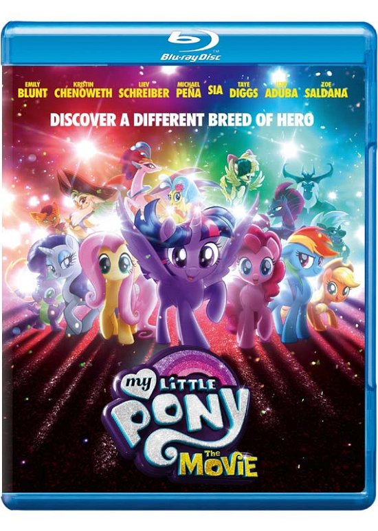 Cover for My Little Pony The Movie · My Little Pony - The Movie Blu-Ray + (Blu-ray) (2018)