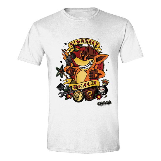 T-shirt - Crash Nsanity Beach - Crash Team Racing - Merchandise -  - 5056270429459 - 