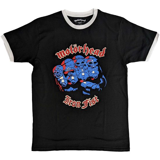 Cover for Motörhead · Motorhead Unisex Ringer T-Shirt: Iron Fist (Klær) [size S]