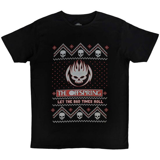 The Offspring Unisex T-Shirt: Christmas Bad Times - Offspring - The - Koopwaar -  - 5056737221459 - 