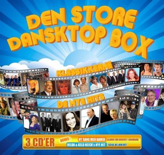 Den Store Dansktop Box - Diverse Artister - Musikk -  - 5099909874459 - 30. juni 2014