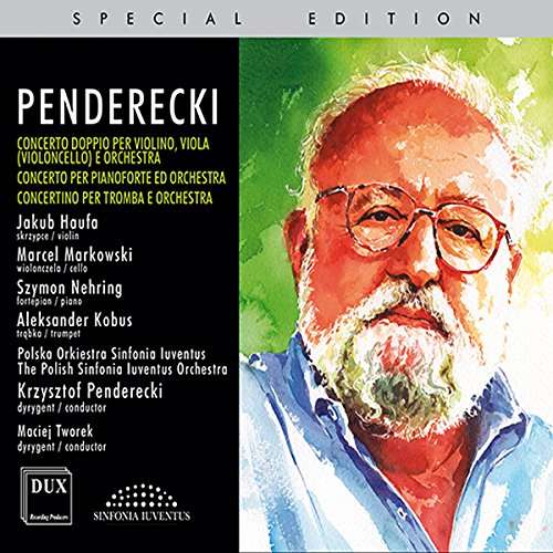 Cover for Penderecki / Tworek · Krzysztof Penderecki: Concerto Doppio Per Violino (CD) (2017)