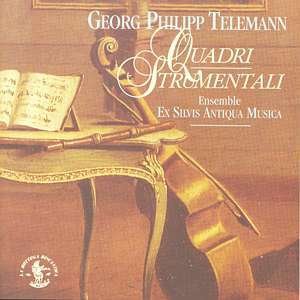 Cover for Georg Philipp Telemann  · Quadri Strumentali (CD)