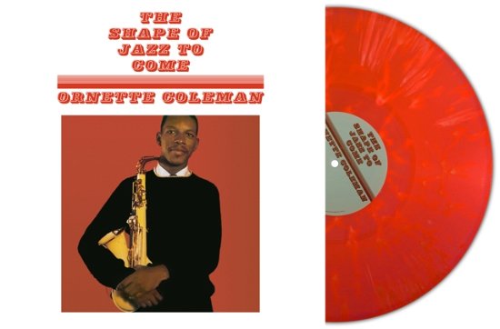 Cover for Ornette Coleman · The Shape Of Jazz To Come (Light Red / White Splatter Vinyl) (LP) (2023)