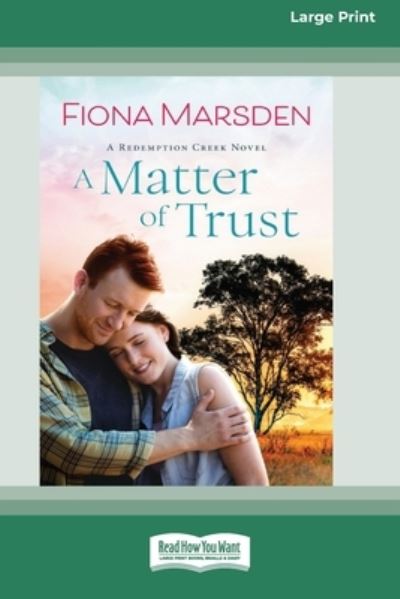 Cover for Fiona Marsden · Matter of Trust [Large Print 16pt] (Book) (2021)