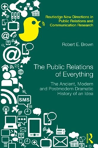 Cover for Robert E. Brown · The Public Relations of Everything: The Ancient, Modern and Postmodern Dramatic History of an Idea - Routledge New Directions in PR &amp; Communication Research (Gebundenes Buch) (2014)