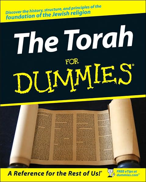 Cover for Kurzweil, Arthur (Elat Chayyim) · The Torah For Dummies (Paperback Book) (2008)