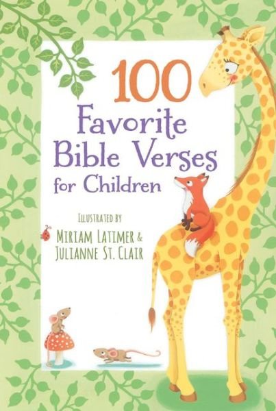 Cover for Thomas Nelson · 100 Favorite Bible Verses for Children (Hardcover Book) (2017)