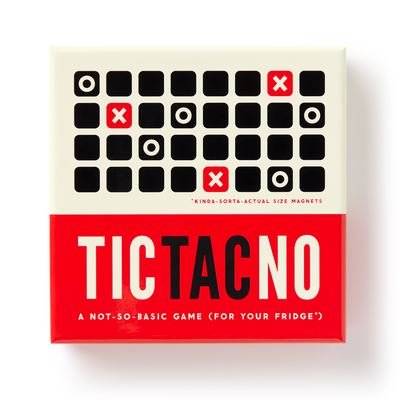 Tic Tac No Magnetic Fridge Game - Brass Monkey - Brettspill - Galison - 9780735379459 - 31. august 2023