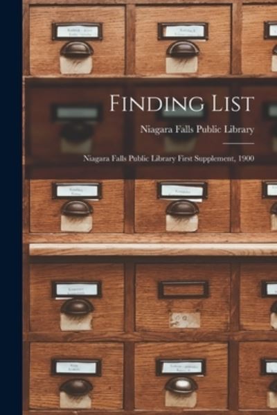 Cover for Niagara Falls Public Library · Finding List (Paperback Book) (2021)