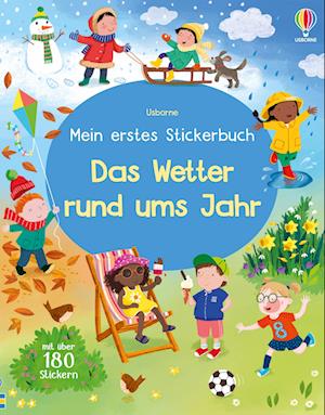 Cover for Mein erstes Stickerbuch: Das Wetter rund ums Jahr (Book) (2024)