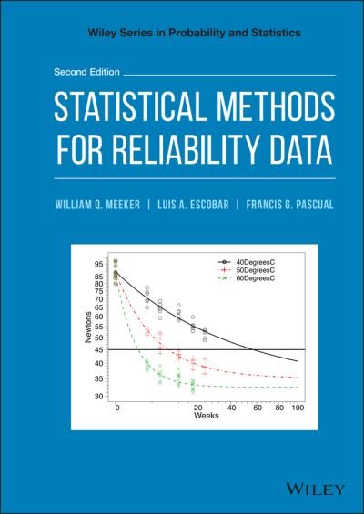 Cover for Meeker, William Q. (Iowa State University, Ames) · Statistical Methods for Reliability Data - Wiley Series in Probability and Statistics (Hardcover Book) (2021)