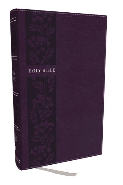 NKJV Personal Size Large Print Bible with 43,000 Cross References, Purple Leathersoft, Red Letter, Comfort Print - Thomas Nelson - Bücher - Thomas Nelson Publishers - 9781400335459 - 15. Februar 2024