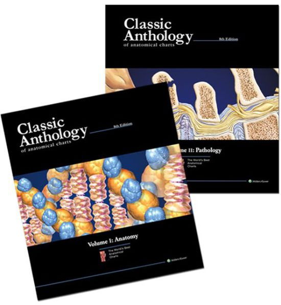 Cover for Anatomical Chart Company · Classic Anthology of Anatomical Charts Book (Hardcover bog) [Eighth, 2-Volume Set edition] (2014)