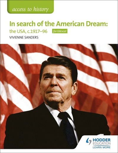 Cover for Vivienne Sanders · Access to History: In search of the American Dream: the USA, c1917–96 for Edexcel (Paperback Book) (2018)