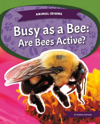 Cover for Marne Ventura · Busy as a Bee: Are Bees Active? - Animal Idioms (Paperback Book) (2022)