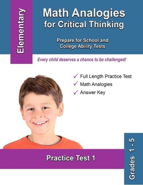 Cover for Gifted and Talented Test · Math Analogies for Critical Thinking (Paperback Bog) (2018)
