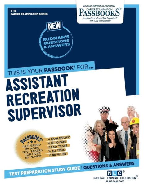 Cover for National Learning Corporation · Assistant Recreation Supervisor (Paperback Book) (2018)