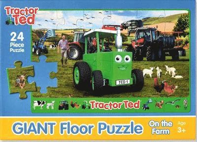 Cover for Tractor Ted Giant Floor Puzzle (Hardcover Book) (2023)