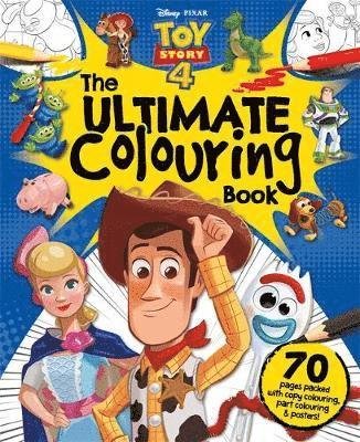 Cover for Walt Disney · Disney Pixar Toy Story 4 The Ultimate Colouring Book - Mammoth Colouring (Paperback Bog) (2019)