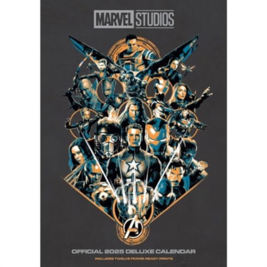 Marvel A3 Deluxe Calendar 2025 (Calendar) (2024)