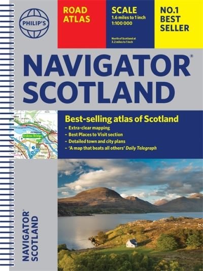 Philip's Navigator Scotland - Philip's Road Atlases - Philip's Maps - Bücher - Octopus Publishing Group - 9781849075459 - 6. Mai 2021