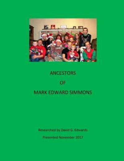 Cover for David G Edwards · Ancestors of Mark Gregory Simmons (Paperback Bog) (2017)