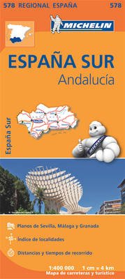 Cover for Michelin · Michelin Regional Maps Spain: Andalucia (Innbunden bok) (2018)