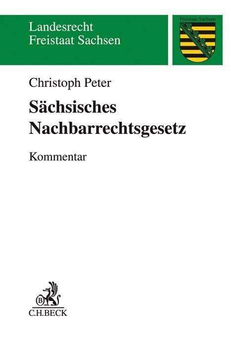 Cover for Peter · Sächsisches Nachbarrechtsgesetz (Book)