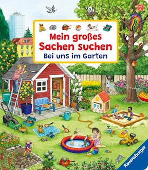 Cover for Susanne Gernhäuser · Mein großes Sachen suchen: Bei uns im Garten (Book) (2024)