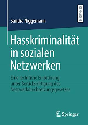 Cover for Sandra Niggemann · Hasskriminalität in Sozialen Netzwerken (Book) (2022)