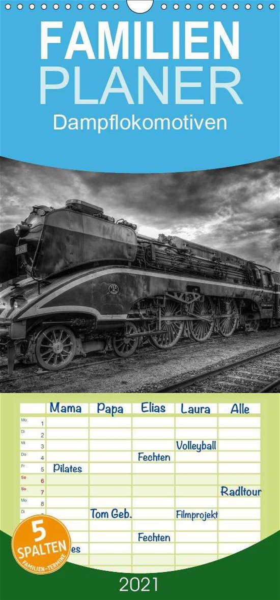 Cover for Jonas · Dampflokomotiven - Familienplaner (Bog)