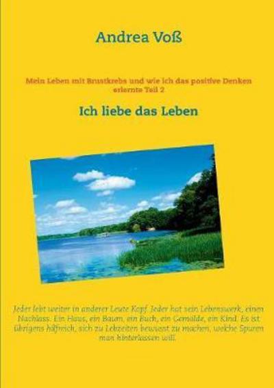 Cover for Voß · Mein Leben mit Brustkrebs und wie i (Buch) (2021)